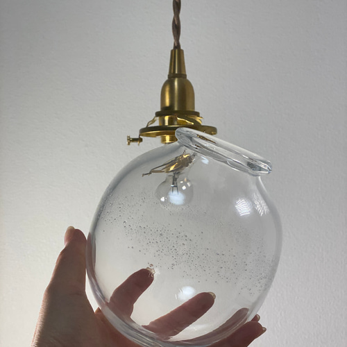 ホワイトガラスペンダントライト 1点 2020年製 B-2505TL12 ガラスペンダント細1灯ホワイト｜YAZAWA CORPORATION