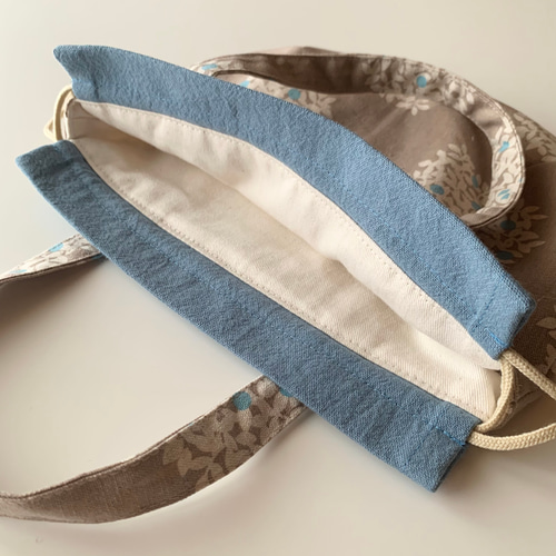 持ち手付き巾着バッグ 巾着バッグ *Humming bird* 通販 14349915