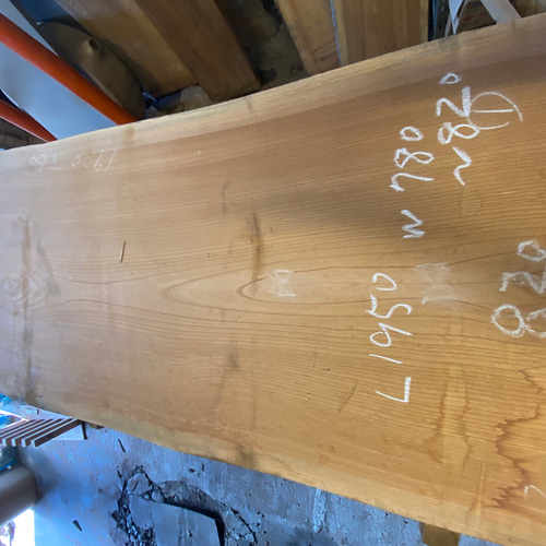 ケヤキ一枚板テーブル オーダーメイド ダイニングテーブル 一枚板