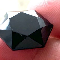 ブラックトルマリンルース　19.5mm 2枚目の画像