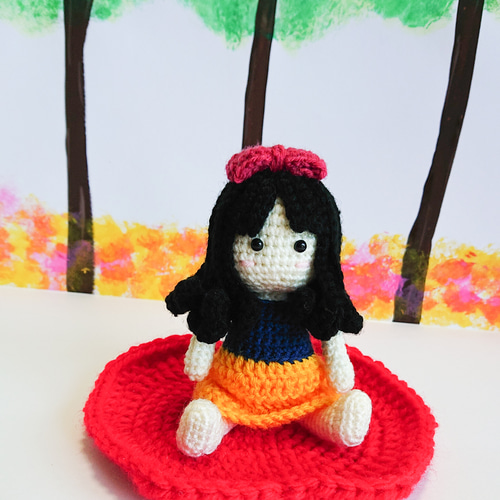 あみぐるみ】白雪姫～七人の小人～【童話シリーズ】 あみぐるみ IRIE