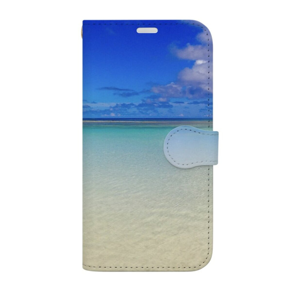 western sandy beach 筆記本型智能手機保護套[兼容所有iPhone/Android機型] 第2張的照片