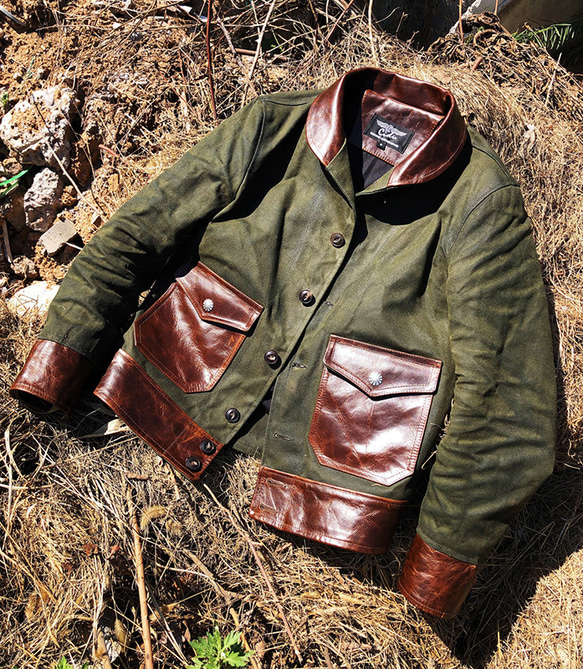 BLACKMEANS ショールカラー レザージャケット コサック 38 メンズ ショールカラー コサック レザージャケット – Crush on Retro