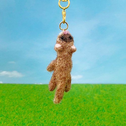 ぷらん イタチのストラップ・キーホルダー 携帯ストラップ すたーれっ