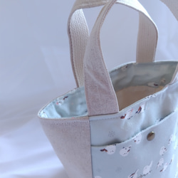 ちょっとそこまで小さめトートバッグ【カバン】 3枚目の画像