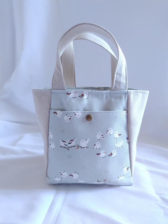 ちょっとそこまで小さめトートバッグ【カバン】 1枚目の画像