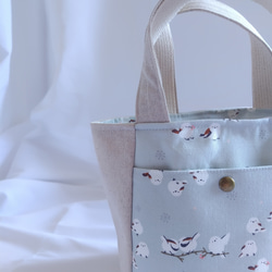 ちょっとそこまで小さめトートバッグ【カバン】 2枚目の画像