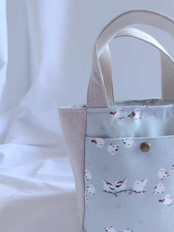 ちょっとそこまで小さめトートバッグ【カバン】 2枚目の画像