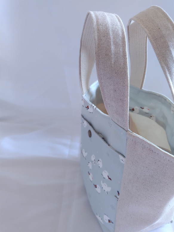 ちょっとそこまで小さめトートバッグ【カバン】 9枚目の画像