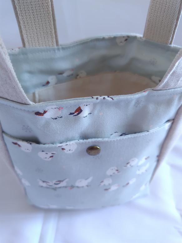 ちょっとそこまで小さめトートバッグ【カバン】 4枚目の画像