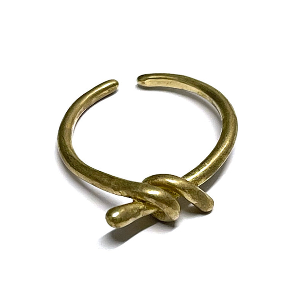 【50個】結び目デザインのリング、指輪【jr11】 2枚目の画像