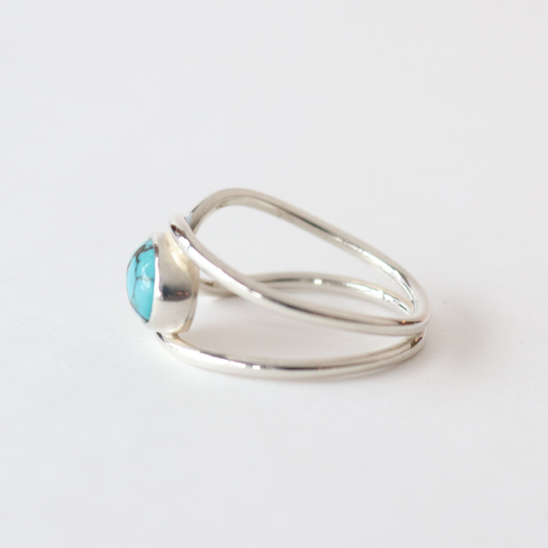 ターコイズ シルバー925 リング わっから 11号、13号、15号