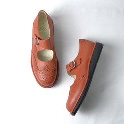 《L》オーダーメイドの革靴 毎日履きたい心地良さ 自分好みに選べる楽しさ　メダリオンモンク L-20 3枚目の画像