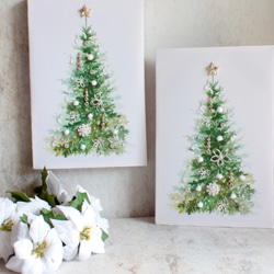 キャンバスの中のクリスマスツリー 8枚目の画像