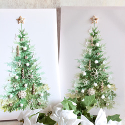 キャンバスの中のクリスマスツリー 11枚目の画像