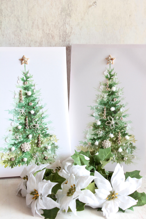 キャンバスの中のクリスマスツリー 11枚目の画像