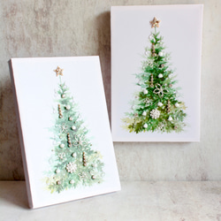 キャンバスの中のクリスマスツリー 10枚目の画像