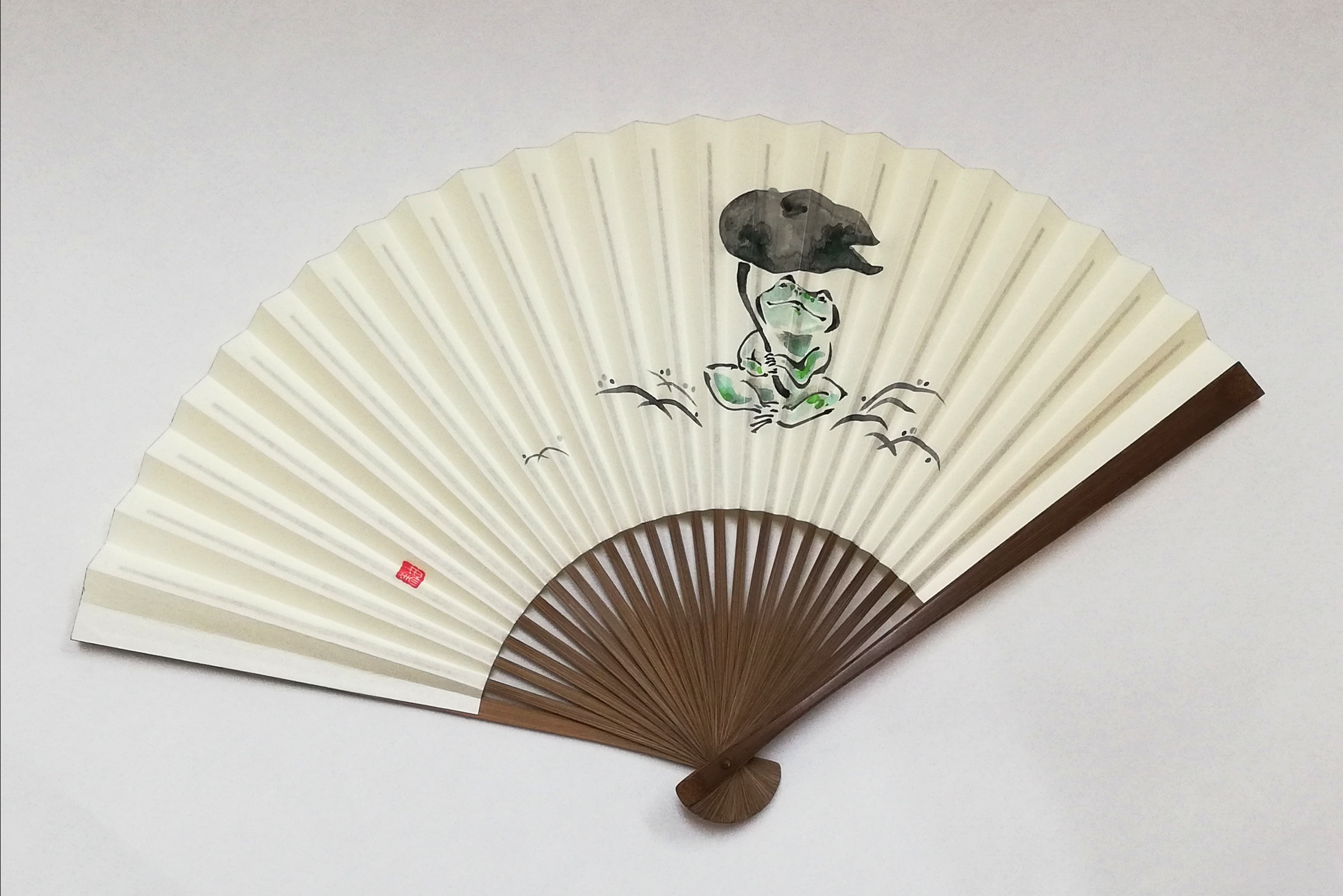 【本体価格20%OFF】趣-omomuki- <雨待ちかえる>　京扇子