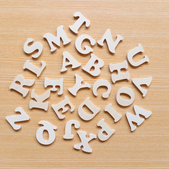 アルバム飾り　アルファベット　文字オーダー受付中（＾ω＾） ☆TOY - アルファベット 文字 アルバムクラフト アルバムパーツ アルバム・スクラップ