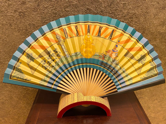 ご当地愛扇子 大阪 Osaka 〜 京扇子 〜 その他ファッション w