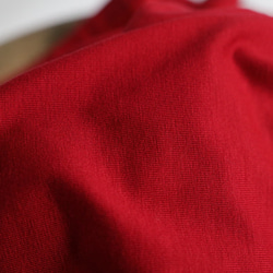 ⁑ラスト①ＳＡＬＥ『誰にでも似合うサルエル パンツ』シルクのようなとろみ伸縮Tシャツ・カットソー素材ゆったり赤K06 9枚目の画像