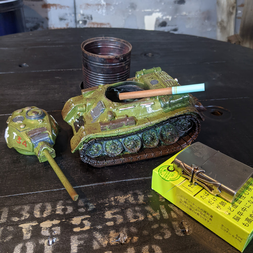 U.S. ARMY Style/ 戦車型 灰皿/ タンクスタイル アシュトレイ