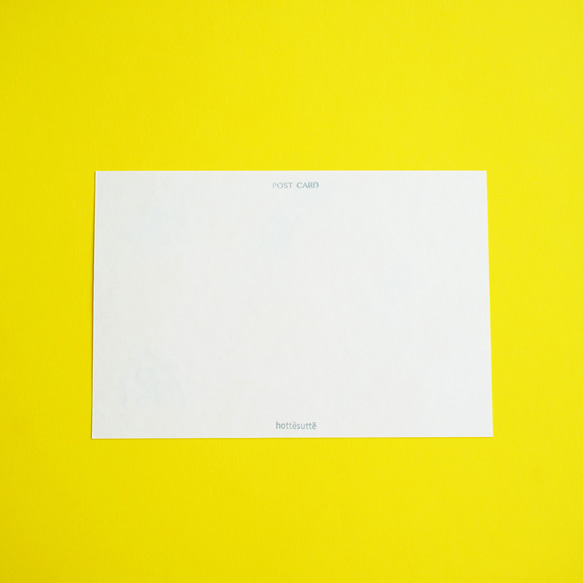 [活版印刷]2枚セット レモンと女のコ/ポストカード 3枚目の画像