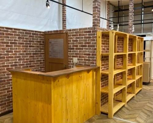 フラット】 カウンター レジ 分割 L字 幅120✖︎高さ100✖︎奥行き100