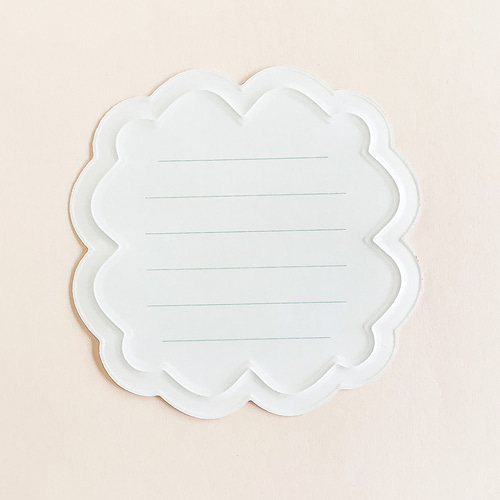 ★新入荷★和風　花型　メッセージカード　カッティングダイ 花形メッセージカード 20枚 サイズ大 カッティングダイ - メルカリ