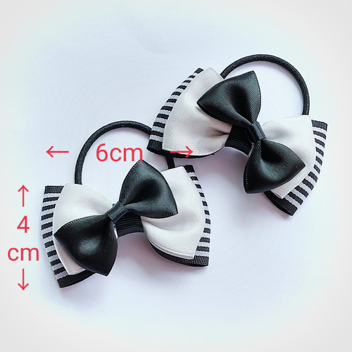 ACCA #限定品　リボンヘアゴム Made in France ACCA #限定品 リボンヘアゴム Made in France