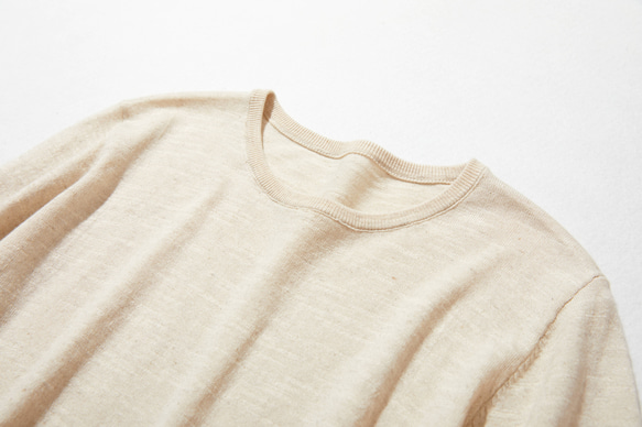 棉麻短袖針織衫，易於混搭，優雅大方 220707 第12張的照片