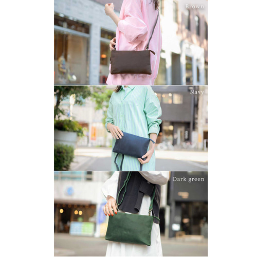 シーンに合わせて使い分けできる3Wayバッグ】 ショルダー 本革