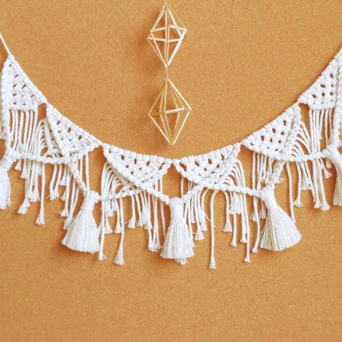 15マクラメガーランド マクラメタペストリー ガーランド SORAの部屋