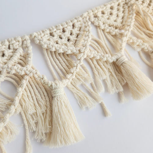 15マクラメガーランド マクラメタペストリー ガーランド SORAの部屋