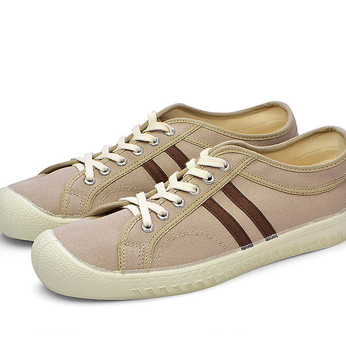 INN-STANT CANVAS SHOES #110 BEIGE/BROWN(NATURAL SOLE) スニーカー