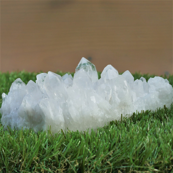 迫力大！天然　16cm 711ｇ　ヒマラヤ水晶　クラスター　レムリアン水晶　送料無料 2枚目の画像