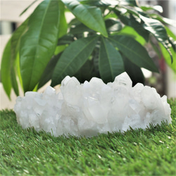 迫力大！天然　16cm 711ｇ　ヒマラヤ水晶　クラスター　レムリアン水晶　送料無料 3枚目の画像