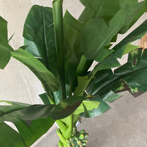 光触媒　人工観葉植物　ウォールグリーン　フェイクグリーン　特大バナナタワー 光触媒 人工観葉植物 ウォールグリーン フェイク フラワー