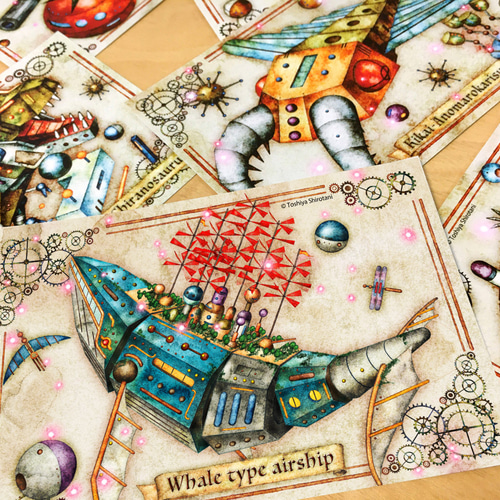 選べるポストカード6枚セット【アクリルケース入り】30種類の中から