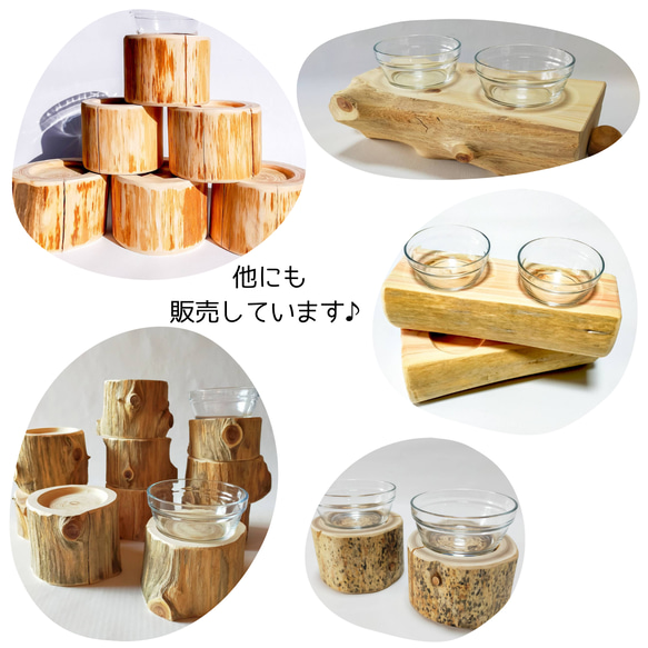&lt;包郵&gt;簡易檜木寵物飯桌、米架、水碗、食碗、餵食器，1件 第12張的照片