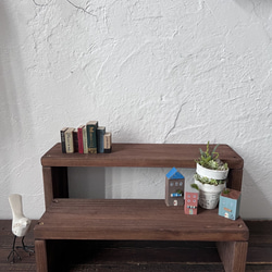 棚　シェルフ ハンドメイド　シャビー　ビンテージ 楽天市場】シェルフ 飾り棚 木製 おしゃれ シャビーシック家具