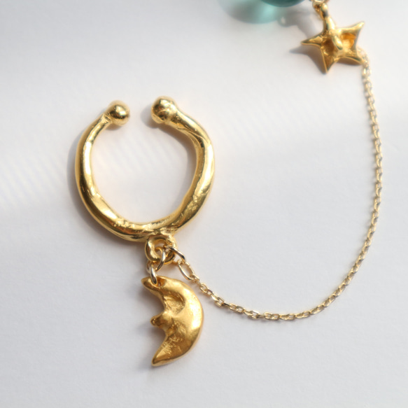 Milky Way Galaxy ear cuff【左耳用】 2枚目の画像