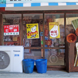 「リアル電飾」　下町の雑貨やさん　無着色・組立キット　ジオラマ　ミニチュア 10枚目の画像