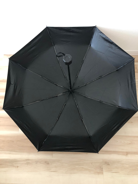日傘 雨傘 折りたたみ傘 晴雨兼用 UVカット 紫外線対策 ホワイト マルチカラー A6 5枚目の画像