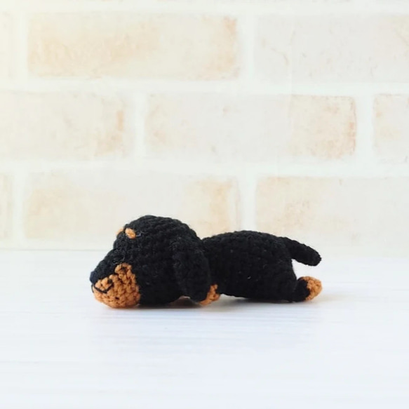 オカルタム 🧶 あみぐるみ作家 | ダックスフンドのあみぐるみ