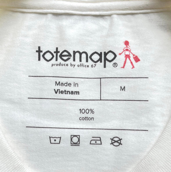 map-T ニューヨーク（アメリカ）地図 半袖Tシャツ 10枚目の画像