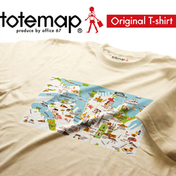 map-T シドニー（オーストラリア）地図 半袖Tシャツ 9枚目の画像