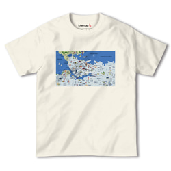 map-T バンクーバー（カナダ）地図 半袖Tシャツ 6枚目の画像