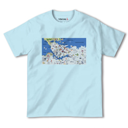 map-T バンクーバー（カナダ）地図 半袖Tシャツ 8枚目の画像