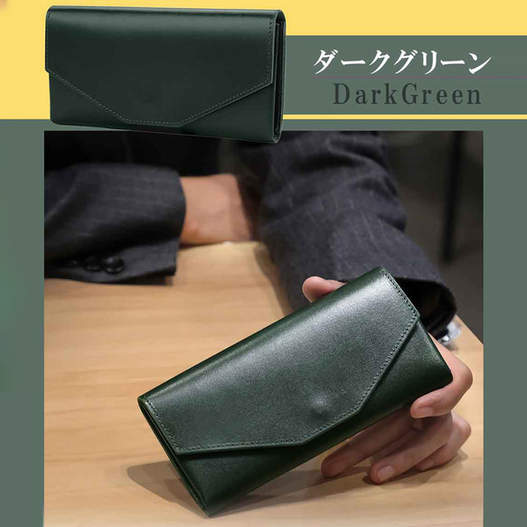 ★最小サイズの長財布 本革イタリアンレザー財布 レディース メンズ 軽量 <t729-> 13枚目の画像